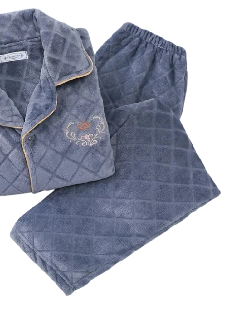 Pyjama Polaire Homme avec Col