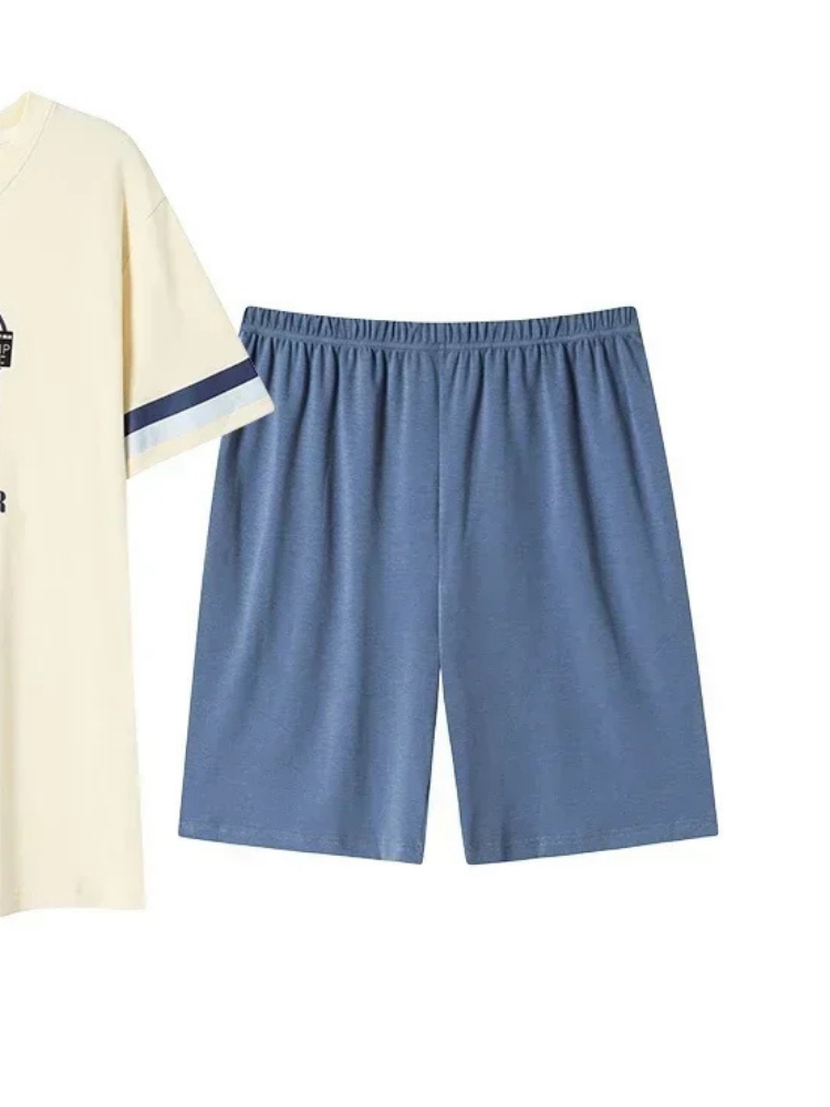 Pyjama Short Homme Happy Bear
