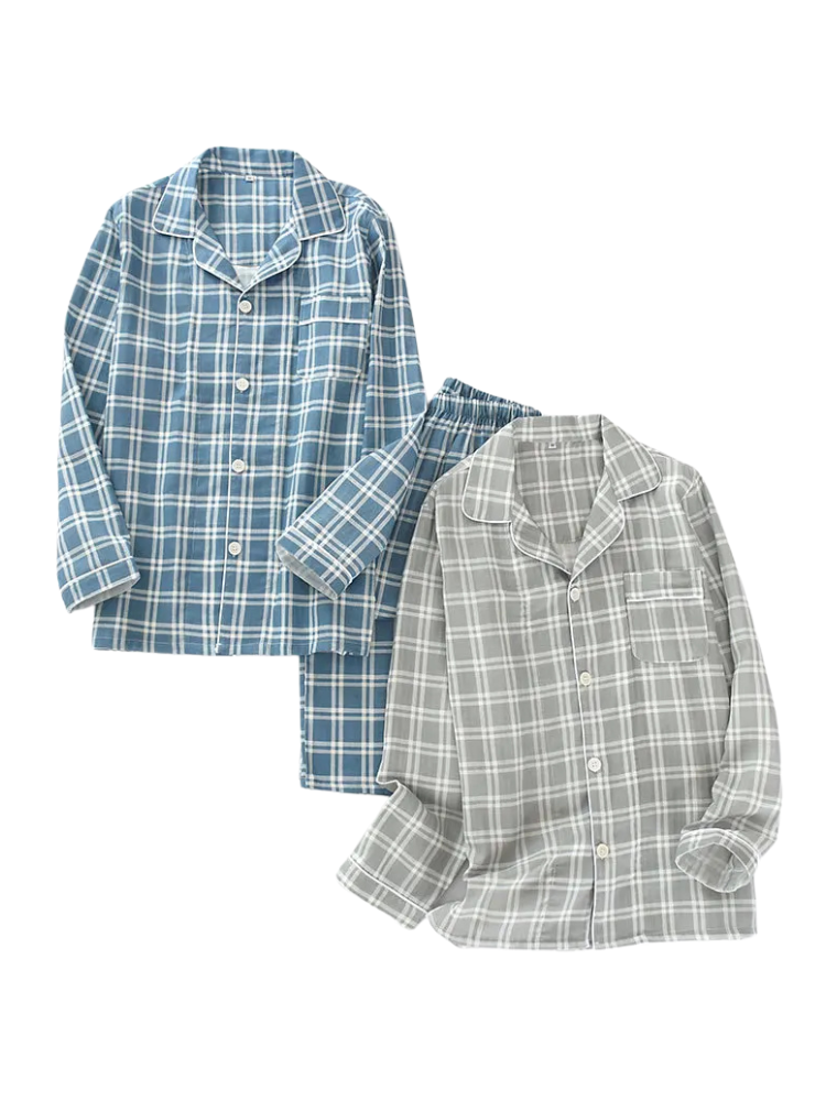Pyjama Homme Manches Longues