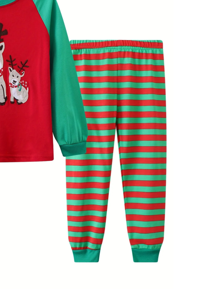 Pyjama de Noël Enfant Cerfs
