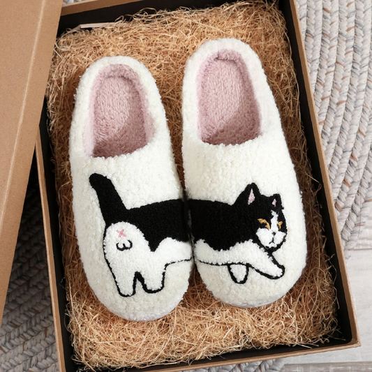 Chaussons chat