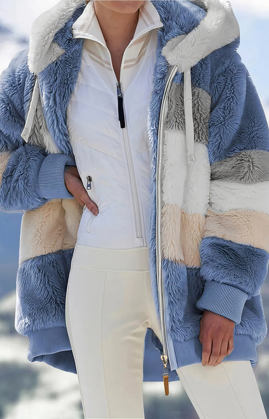 Veste À Capuche En Pilou Femme