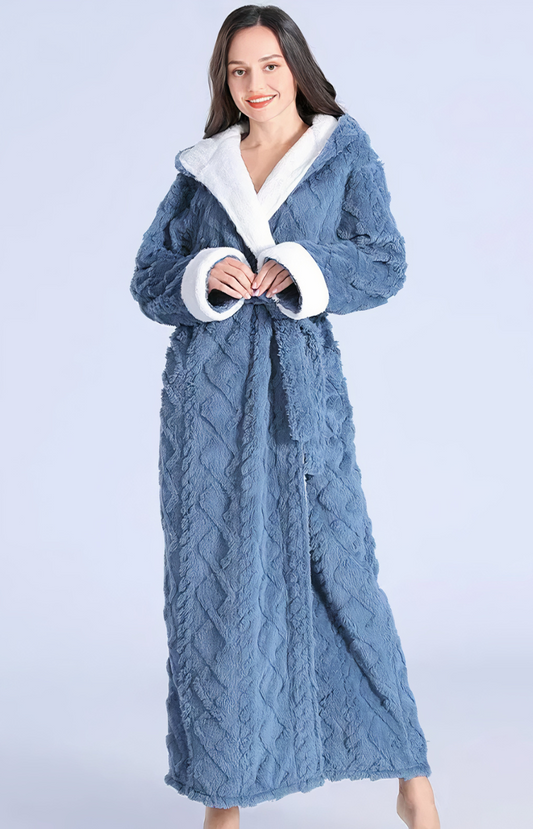 Femme Peignoir long en Pilou