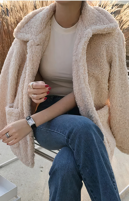 Veste Pilou Boutonnée Femme