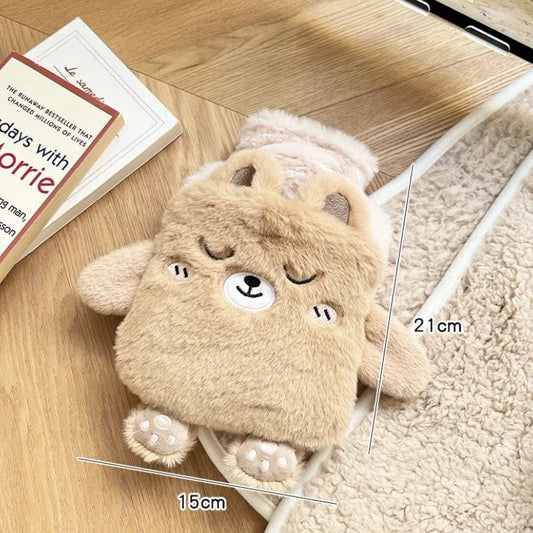 Bouillotte peluche chien