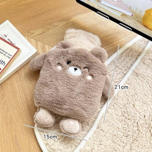 Bouillotte peluche ourson