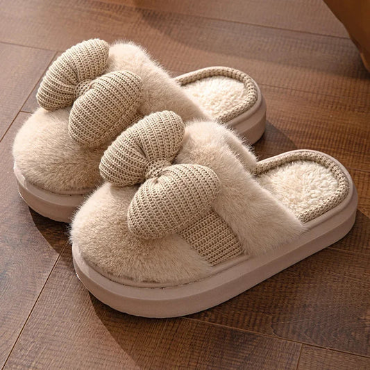 Chausson pilou pilou beige