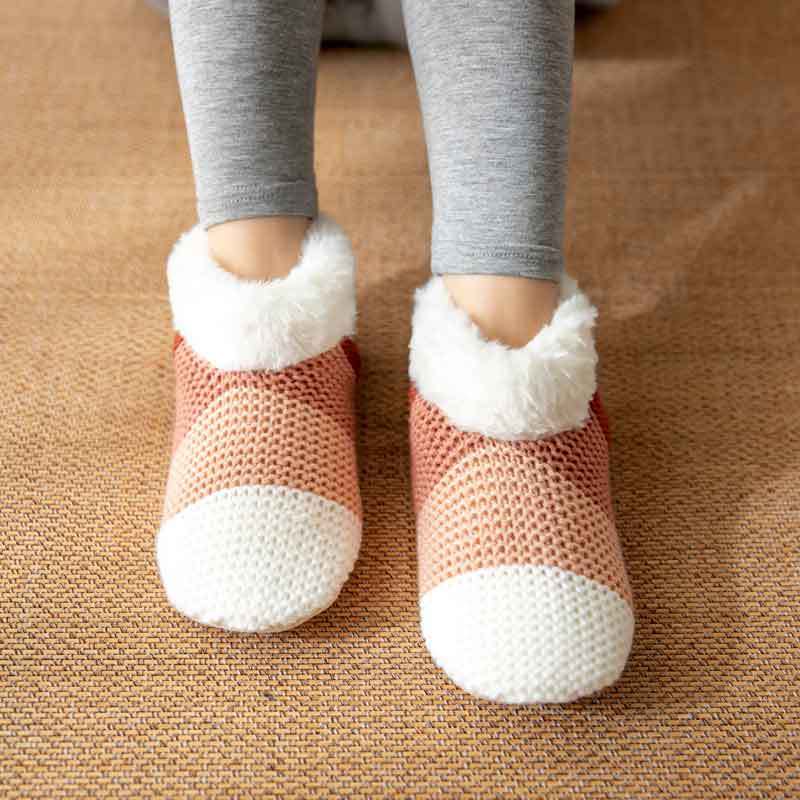Chaussons Chaussettes rayées