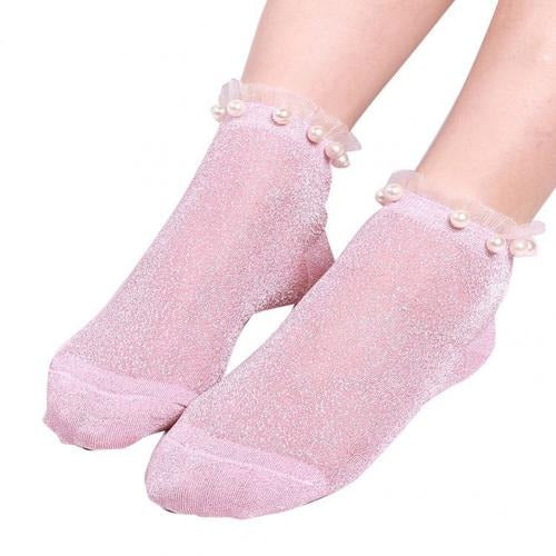 Chaussettes Femmes Paillettes