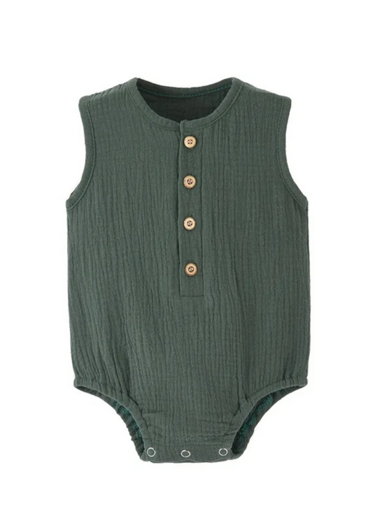 Pyjama Bébé Été Olive