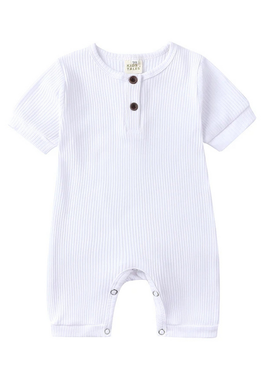 Pyjama Bébé Été Blanc
