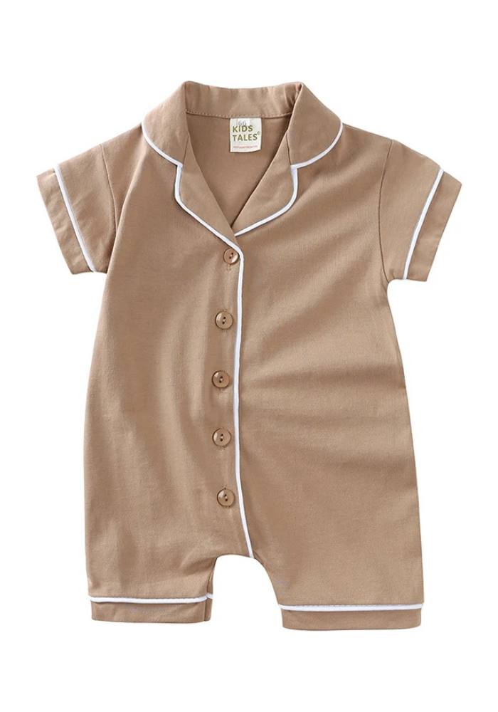 Pyjama Bébé Été Marron