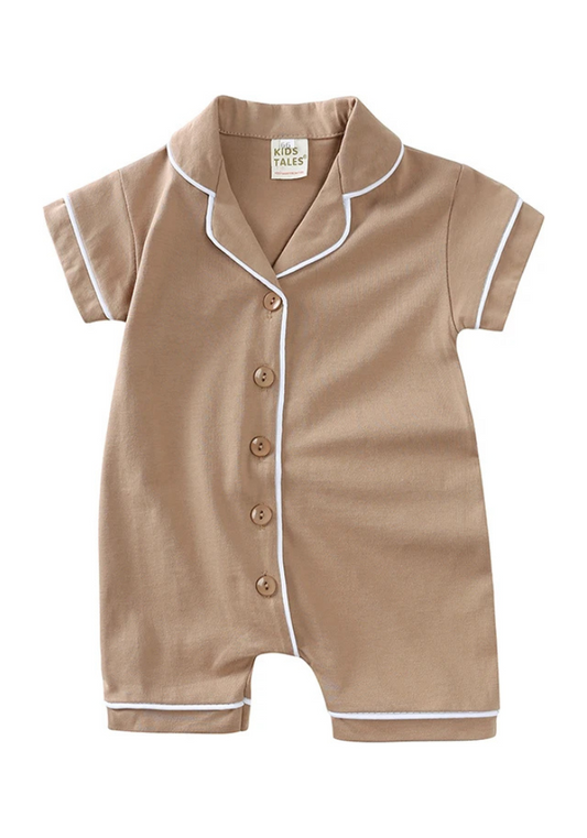 Pyjama Bébé Été Marron