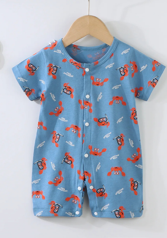 Pyjama Bébé Été Crabe