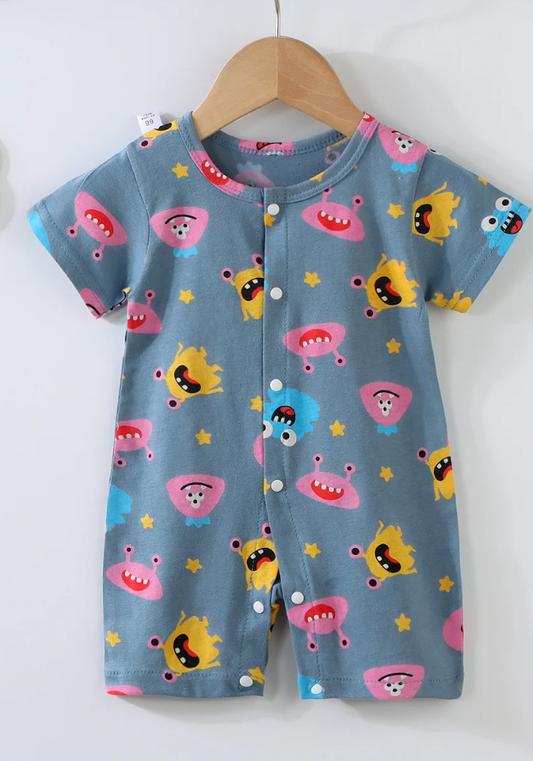 Pyjama Bébé Été Monstre