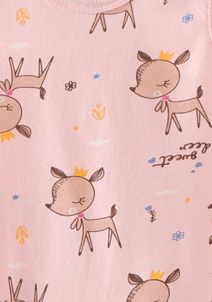 Pyjama Short Bébé Été Biche