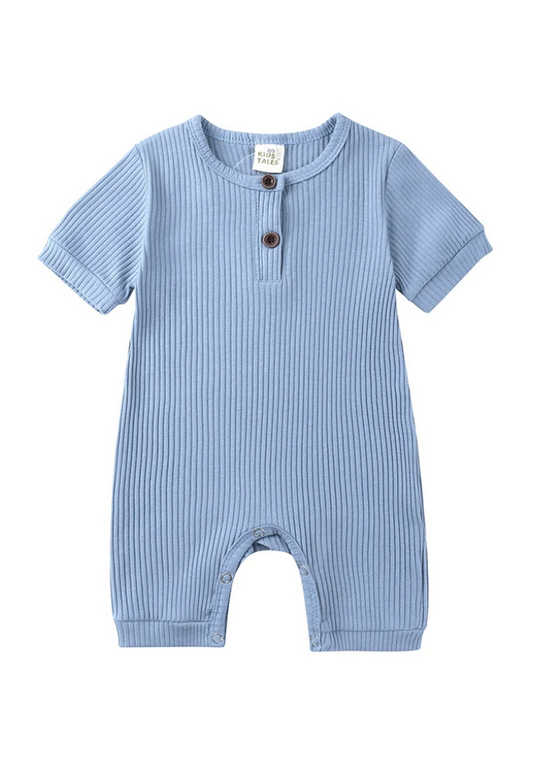 Pyjama Bébé Été Bleu Ciel