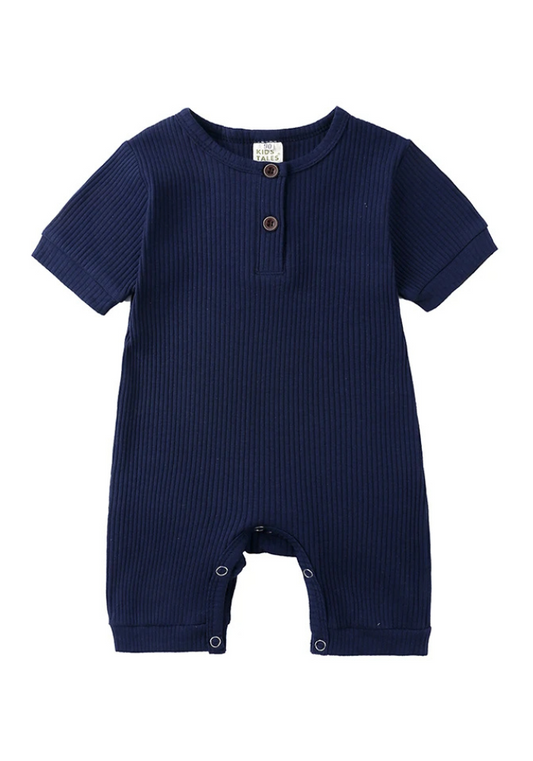 Pyjama Bébé Été Bleu Marine