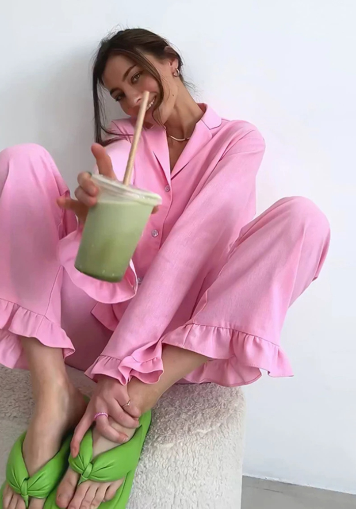 Pyjama Rose Femme