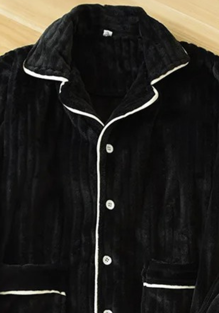 Pyjama Pilou Noir Femme