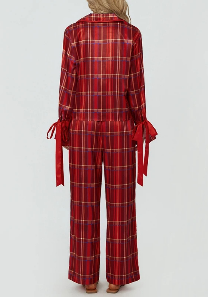 Pyjama Carreaux Noël Femme