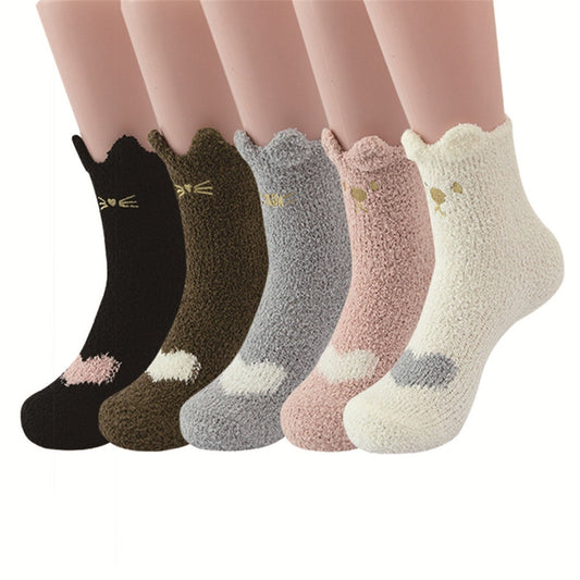Chaussette En Polaire Femme