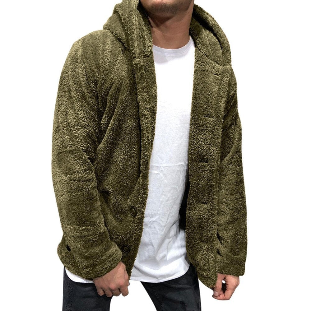 Veste Homme En Pilou Avec Capuche