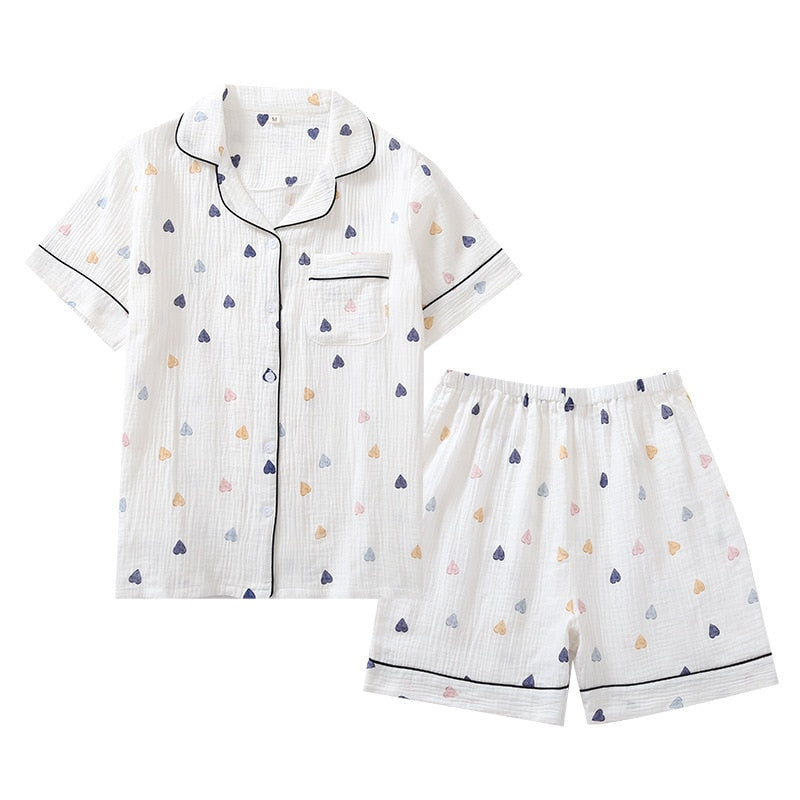 Pyjashort Chemise Femme