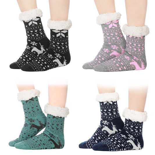 Chaussettes Polaire Hiver Femme