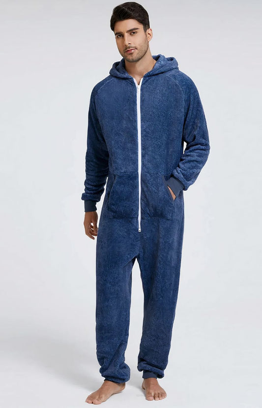 Combinaison Pilou Pilou Homme Bleu