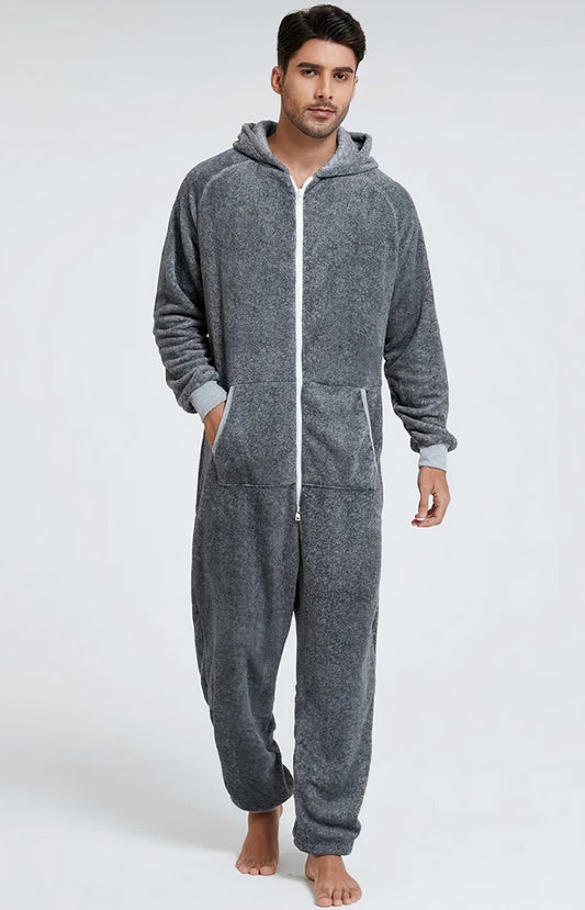 Combinaison Pilou Pilou Homme Gris