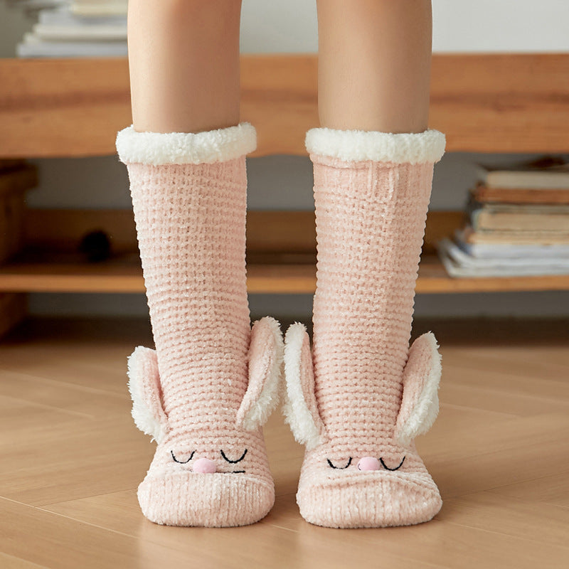Chaussons Chaussettes lapin