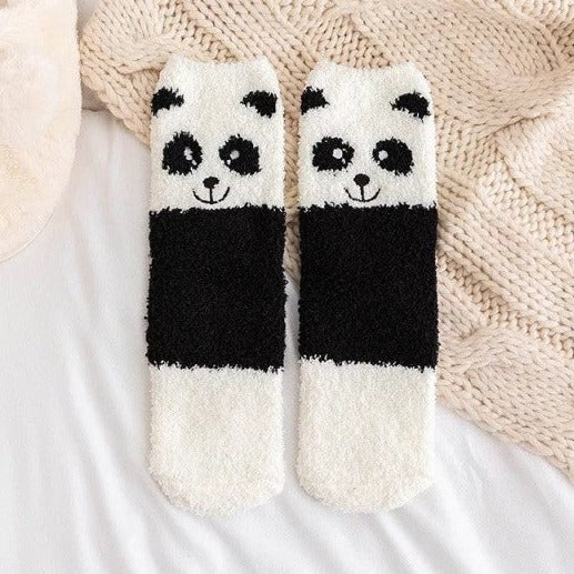Chaussette pilou pilou panda