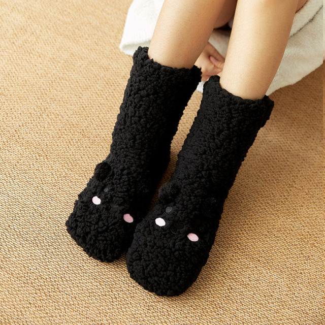Chaussette pilou pilou noire