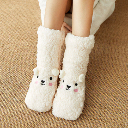 Chaussette épaisse pilou