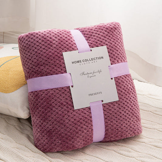 Plaid pilou pilou framboise