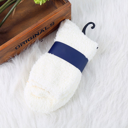 Chaussette pilou blanche