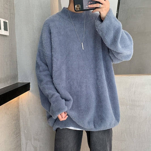 Pull molletonné homme