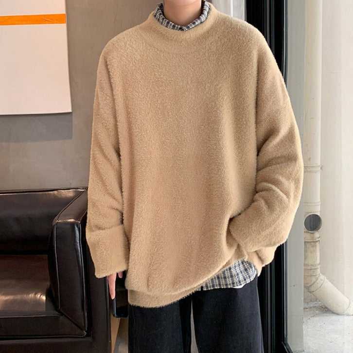 Pull polaire homme