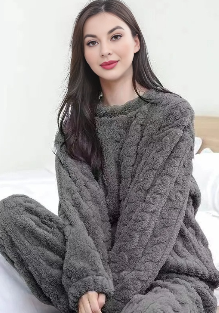 Pyjama Polaire Hiver Femme