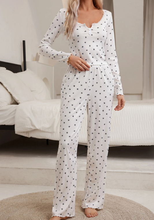 Pyjama Noeud Femme