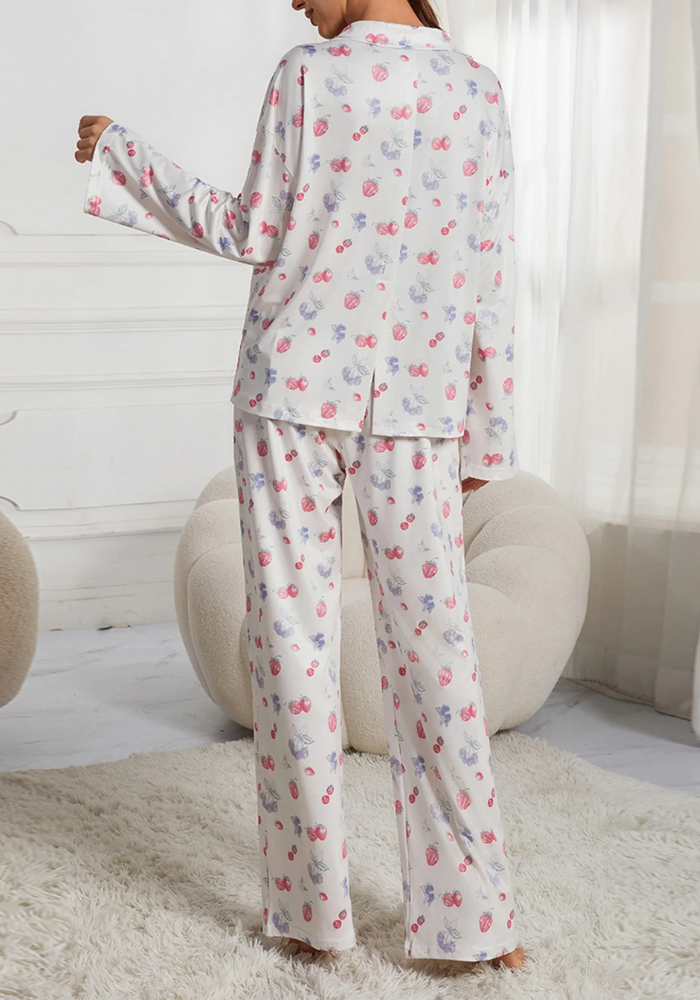 Pyjama Femme Fruit Rouge