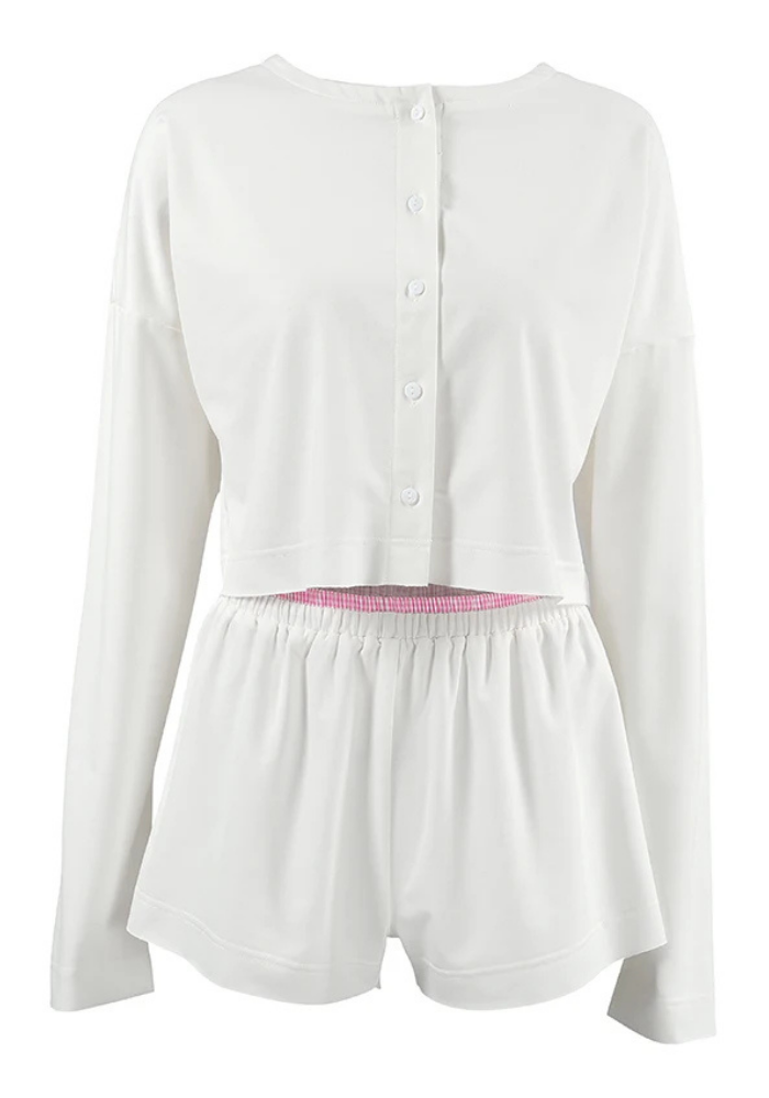 Pyjama Short Chemise Femme
