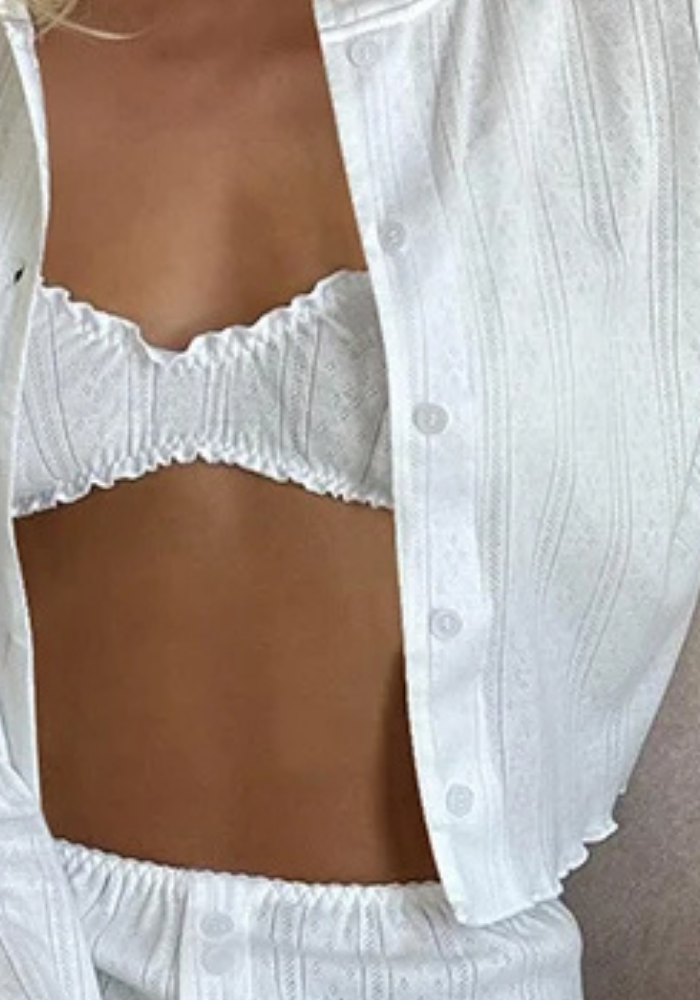 Pyjama Short 3 Pièces Femme