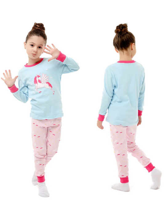 Pyjama Licorne Volante Fille
