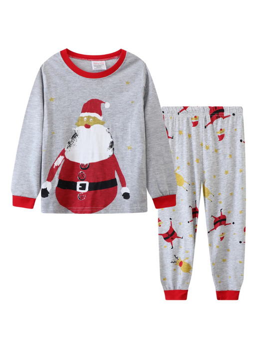 Pyjama de Noël Enfant Gris