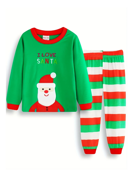 Pyjama de Noël Enfant Lova Santa