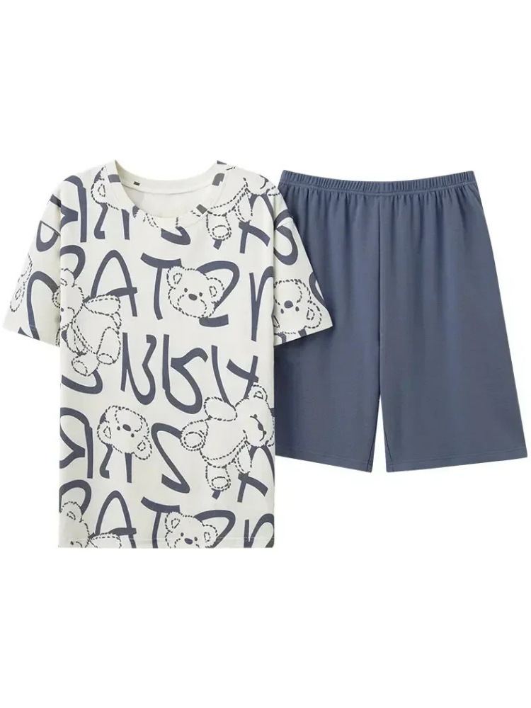 Pyjama Short Homme Enfantin