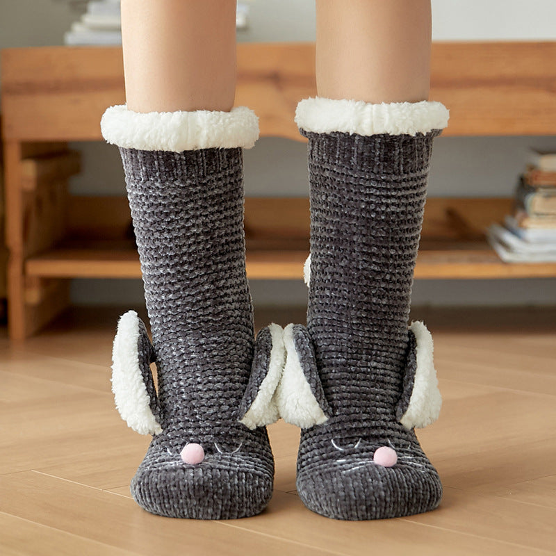 Chaussons Chaussettes lapin